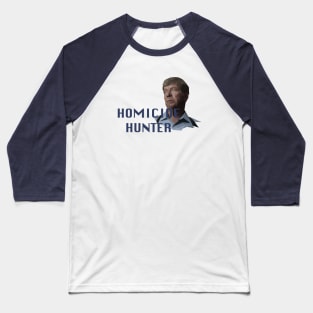 Geometric Joe Kenda - Homicide Hunter Baseball T-Shirt